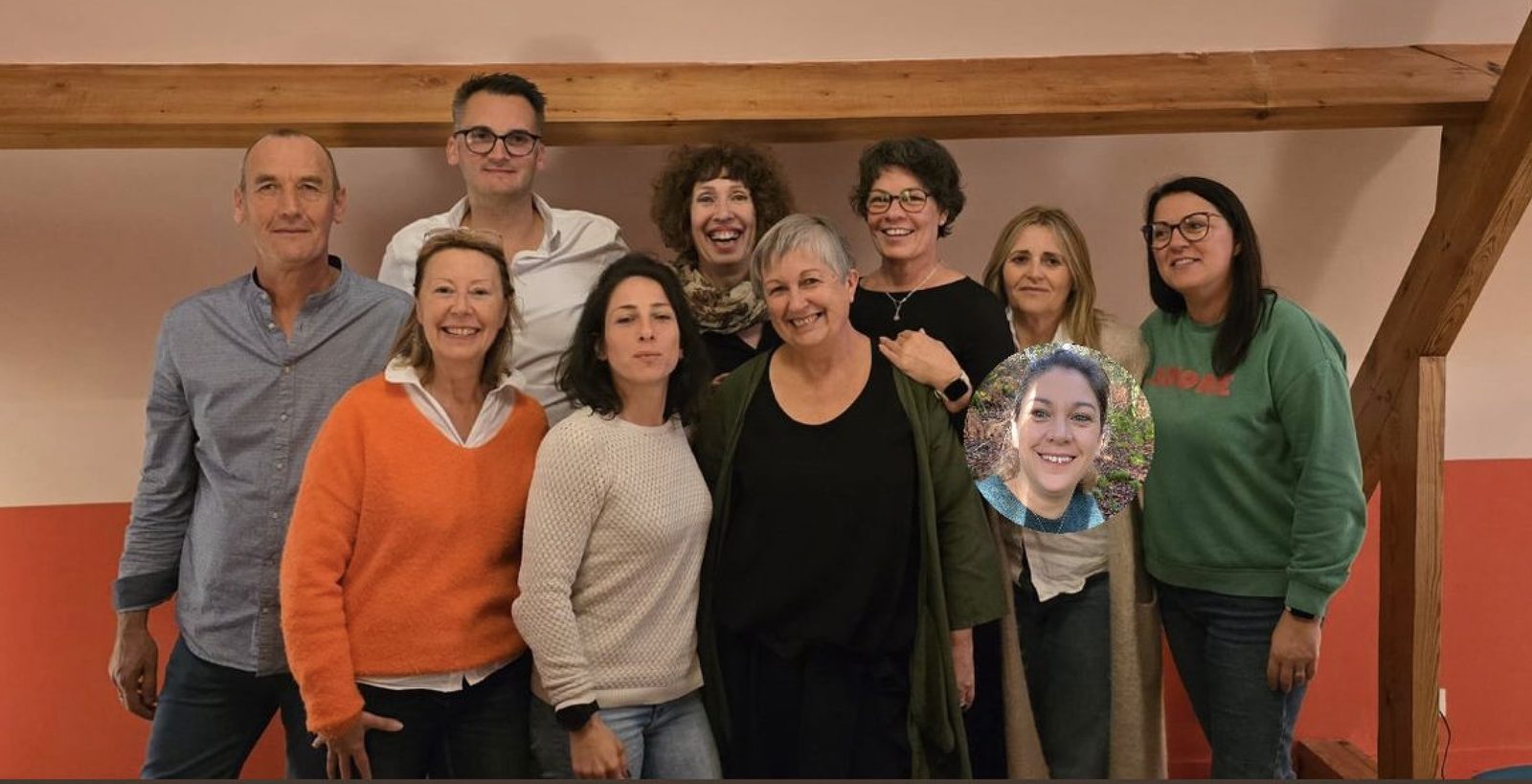photo de groupe des thérapeutes du centre Floressence