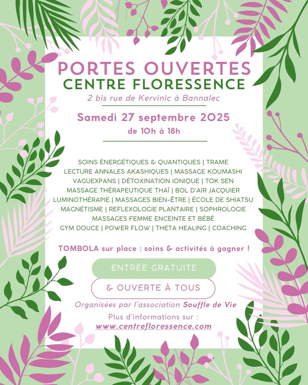 portes ouvertes du centre Floressence